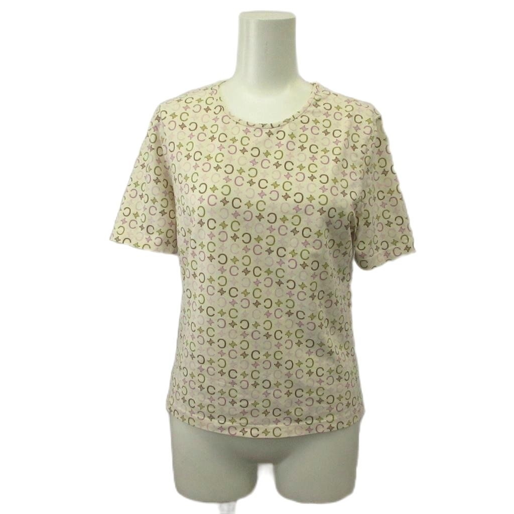 セリーヌ CELINE Tシャツ カットソー M 白 ホワイト ラウンドネック 半袖 /RN ■GY62 7,848円