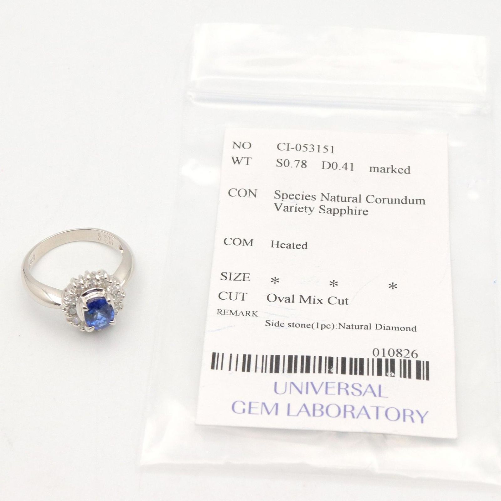 ジュエリー JEWELRY リング・指輪 サファイア ダイヤ リング ｻﾌｧｲｱ 5.2 