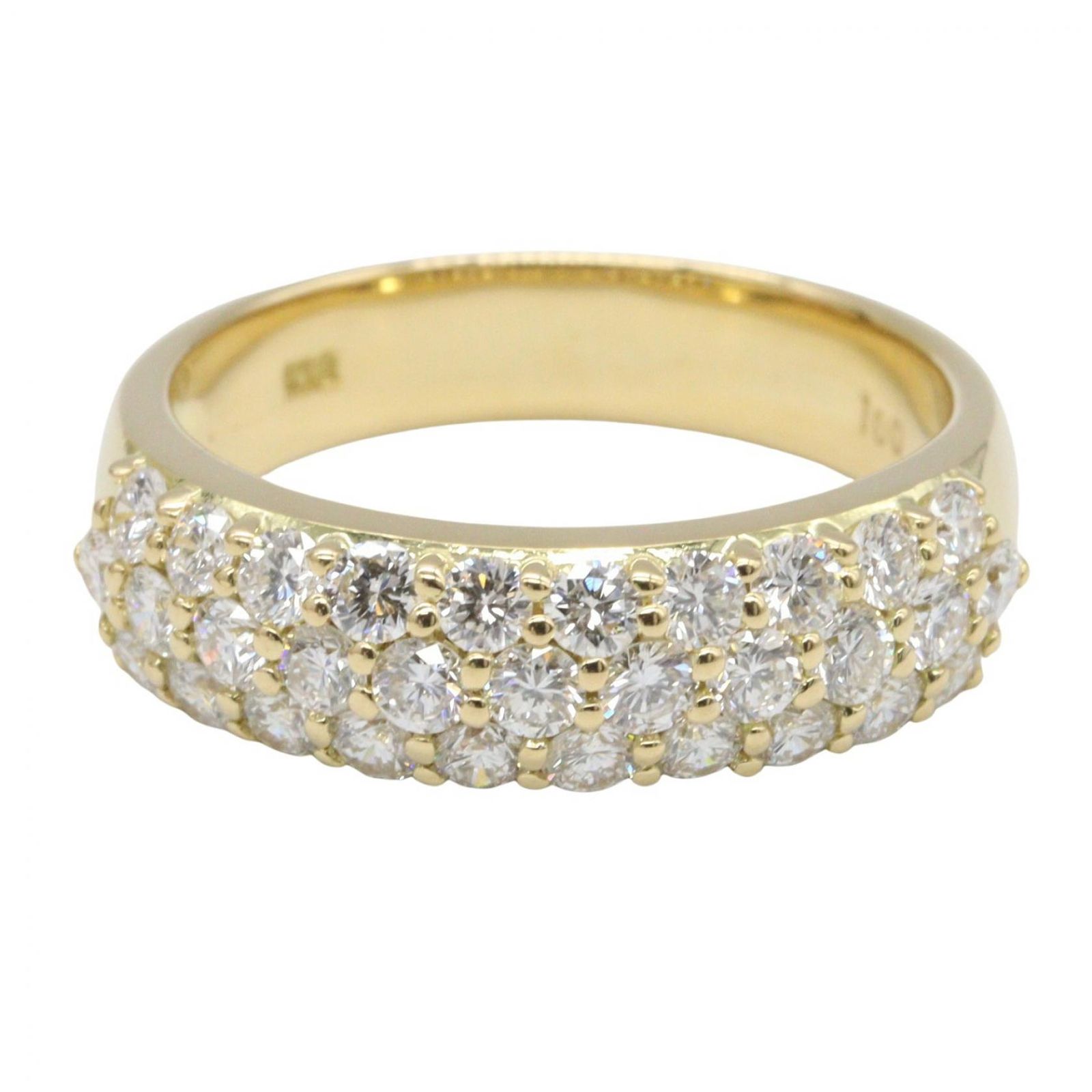 ジュエリー JEWELRY リング・指輪 ダイヤリング ﾀﾞｲﾔ 5.3g #11 K18 