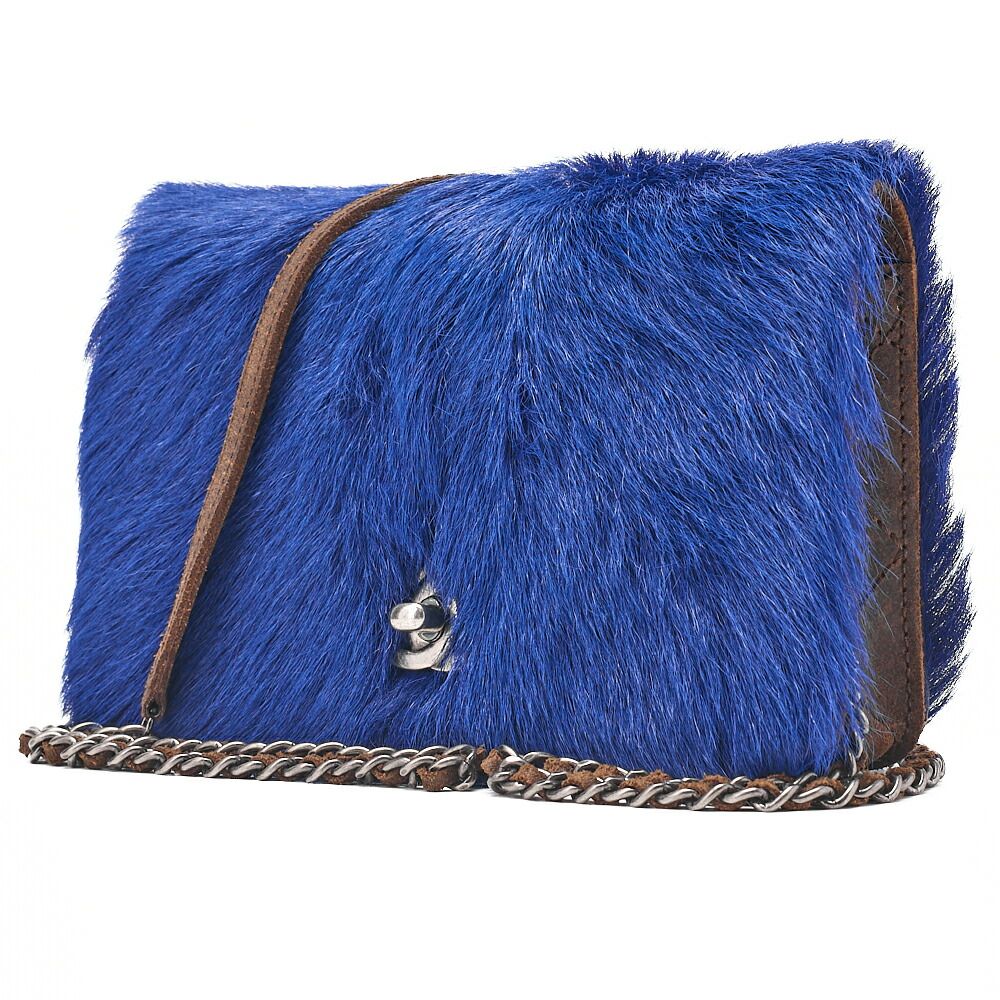 CHANEL シャネル ショルダーバッグ ヴィンテージカーフ×ファー