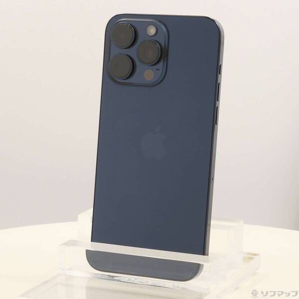 ソフマップ 〔中古品〕 iPhone15 Pro Max 512GB ブルーチタニウム MU6X3J／A SIMフリー【251】