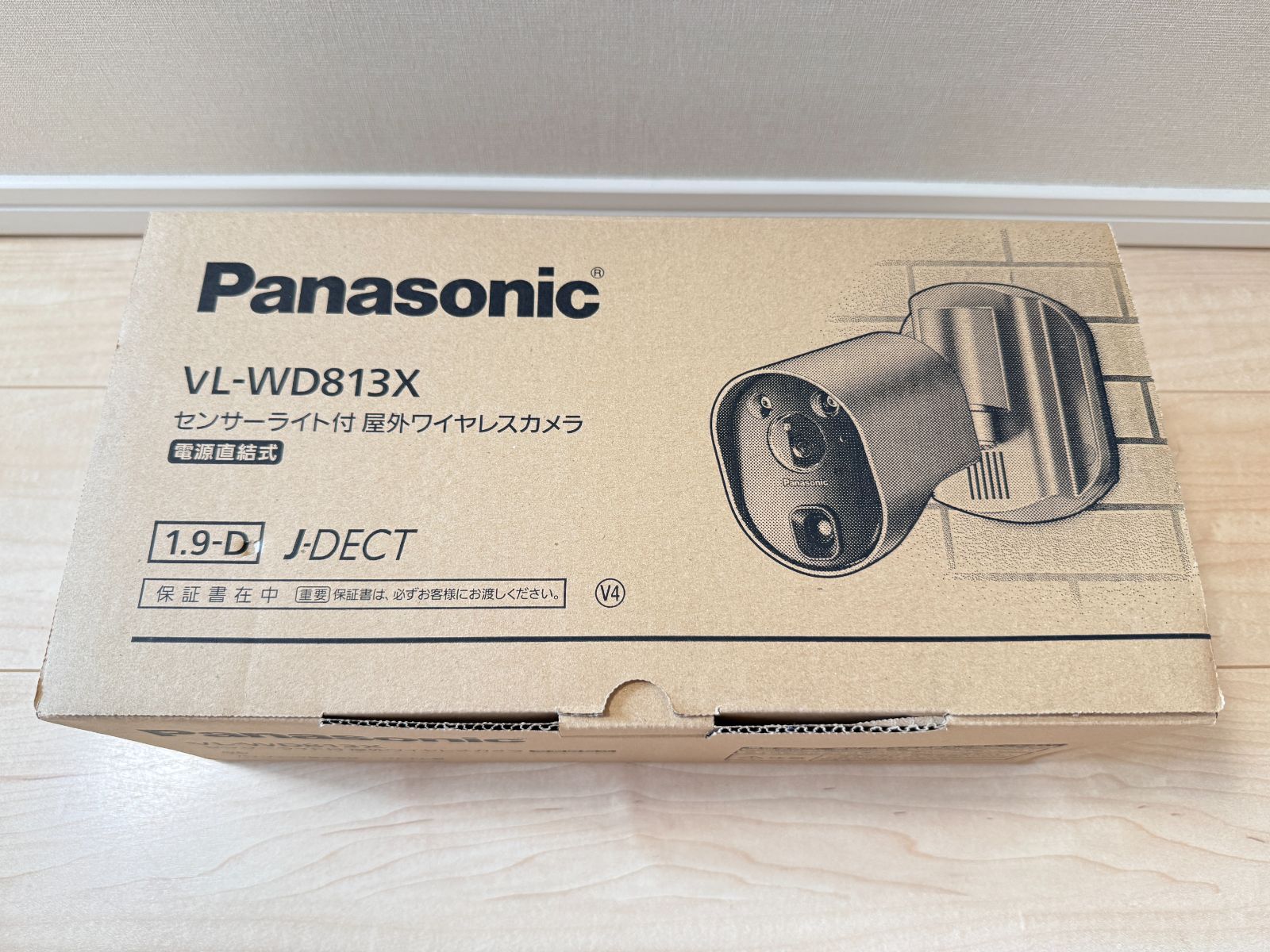 【新品未使用】PANASONIC VL-WD813X パナソニック 屋外ワイヤレスカメラ