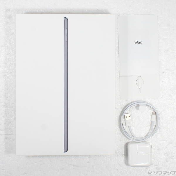 ソフマップ 〔中古品〕 iPad 第7世代 32GB スペースグレイ MW6A2J／A docomoロック解除SIMフリー【198】