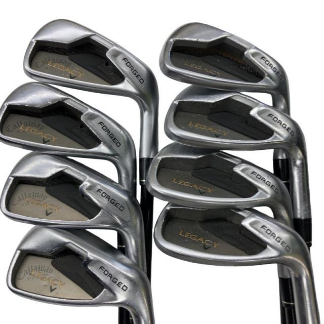 【中古】 キャロウェイ LEGACY 8S アイアンセット IR LEGACY 60i (フレックスSR) メンズ 男性用 右利き 右用 Cランク ゴルフクラブ