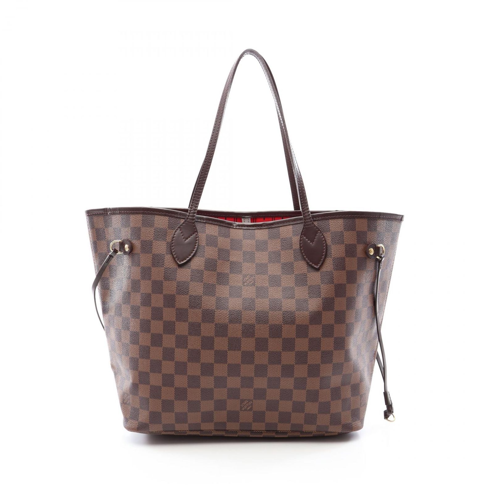 ルイ・ヴィトン LOUIS VUITTON トートバッグ ネヴァーフルMM N51105 PVCコーティングキャンバス レザー ネヴァーフルMM レディース Used B