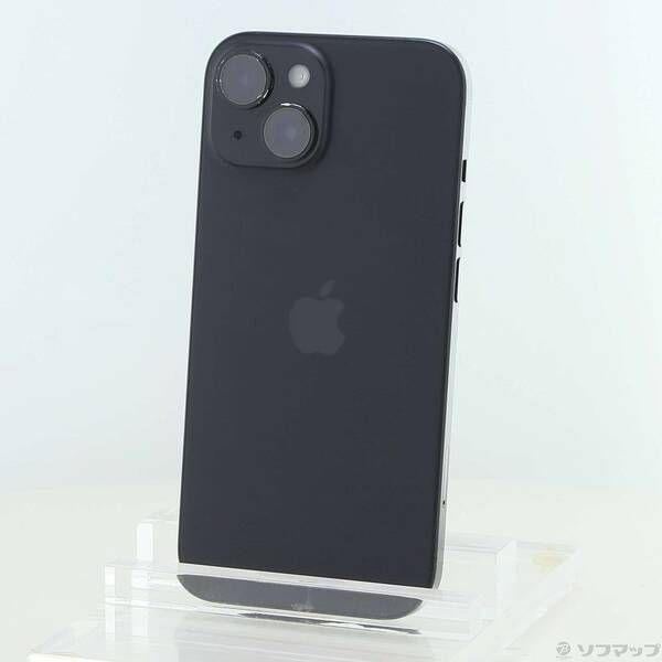 ソフマップ 〔中古品〕 iPhone15 128GB ブラック MTMH3J／A SIMフリー【198】