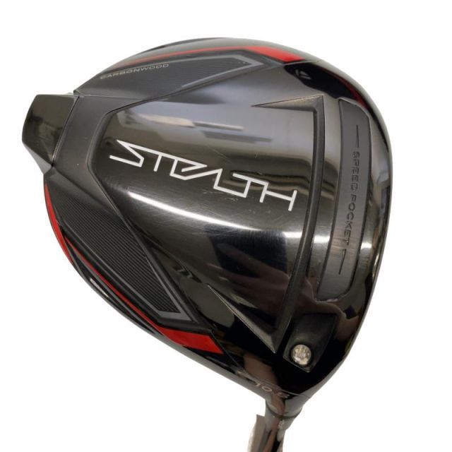【中古】 テーラーメイド STEALTH 10.5° ドライバー DR TENSEI RED TM50(STEALTH DR) (フレックスS) メンズ 男性用 右利き 右用 Cランク ゴルフクラブ