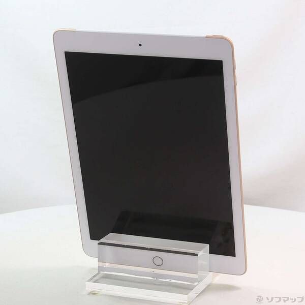 ソフマップ 〔中古品〕 iPad 第6世代 32GB ゴールド MRM02J／A auロック解除SIMフリー【198】