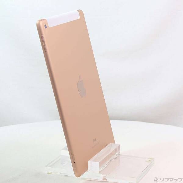 ソフマップ 〔中古品〕 iPad 第6世代 32GB ゴールド MRM02J／A auロック解除SIMフリー【198】
