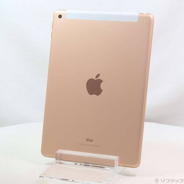 ソフマップ 〔中古品〕 iPad 第6世代 32GB ゴールド MRM02J/A auロック解除SIMフリー【198】