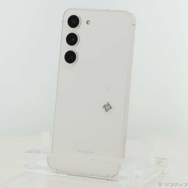 ソフマップ 〔中古品〕 Galaxy S23 256GB クリーム SCG19 au SIMフリー【258】
