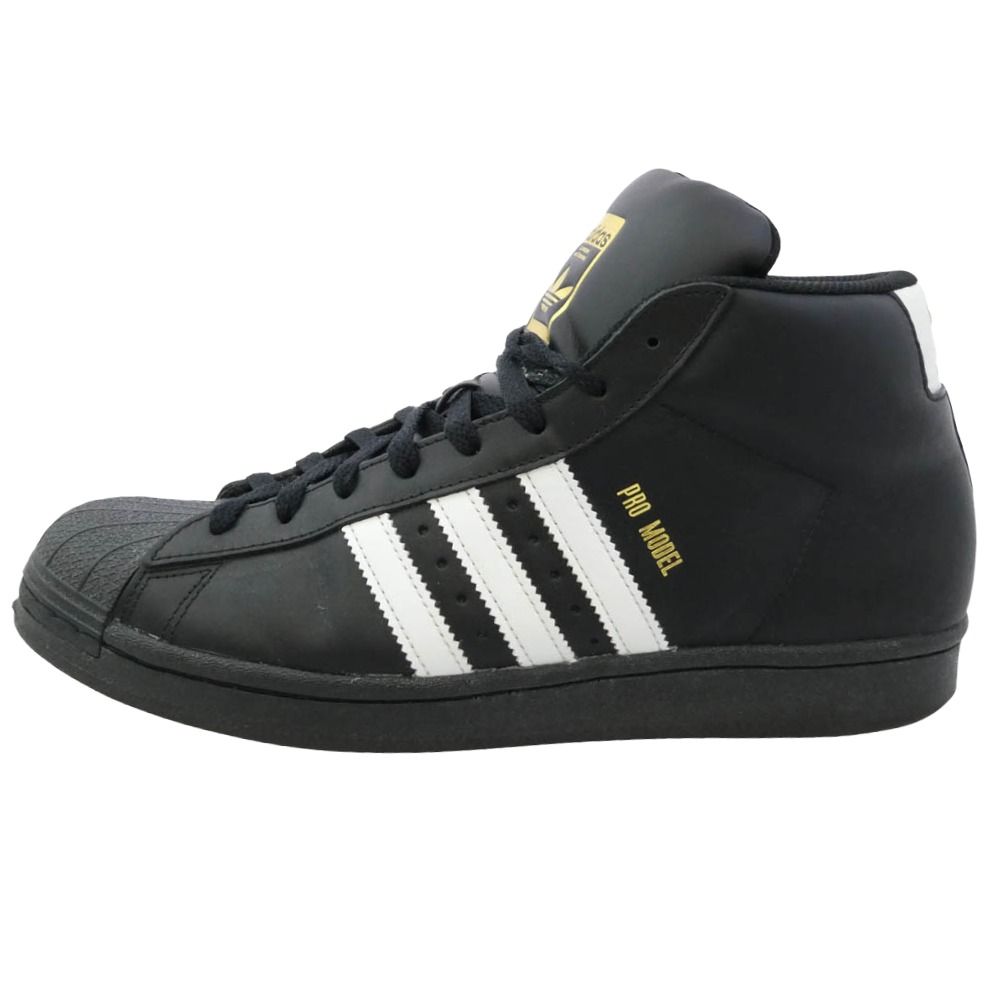 adidas アディダス FV5723 Pro Model プロモデル ハイカットスニーカー ブラック系 27.5cm【中古】