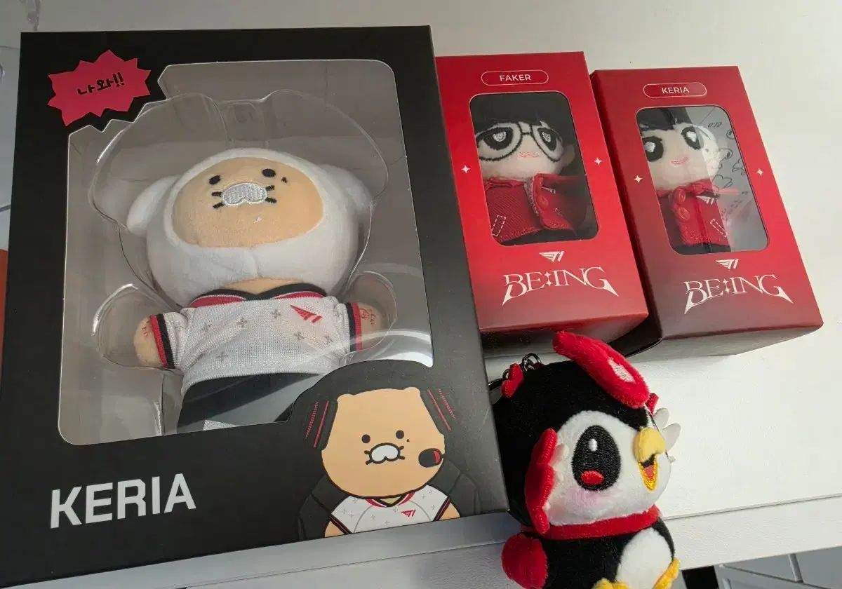 T1 ぬいぐるみ チュンシク コラボ Keria 2025 10cm FAKER Keria アティ