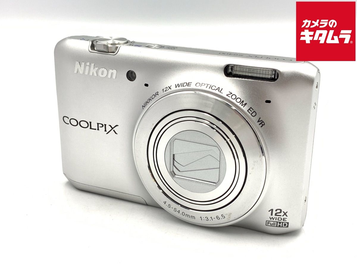 【中古】 【並品】 ニコン COOLPIX S6400 SL クリスタルシルバー