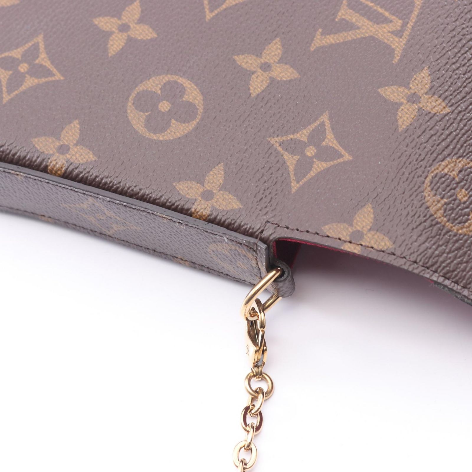 ルイ・ヴィトン LOUIS VUITTON ショルダーバッグ ポシェット フェリシー モノグラム フューシャ M61276 PVCコーティングキャンバス レザー ポシェット・フェリシー ルイ・ヴィトン LOUIS VUITTON ショルダーバッグ ポシェット フェリシー モノグラム フューシャ M61276 PVCコーティングキャンバス レザー ポシェット・フェリシー