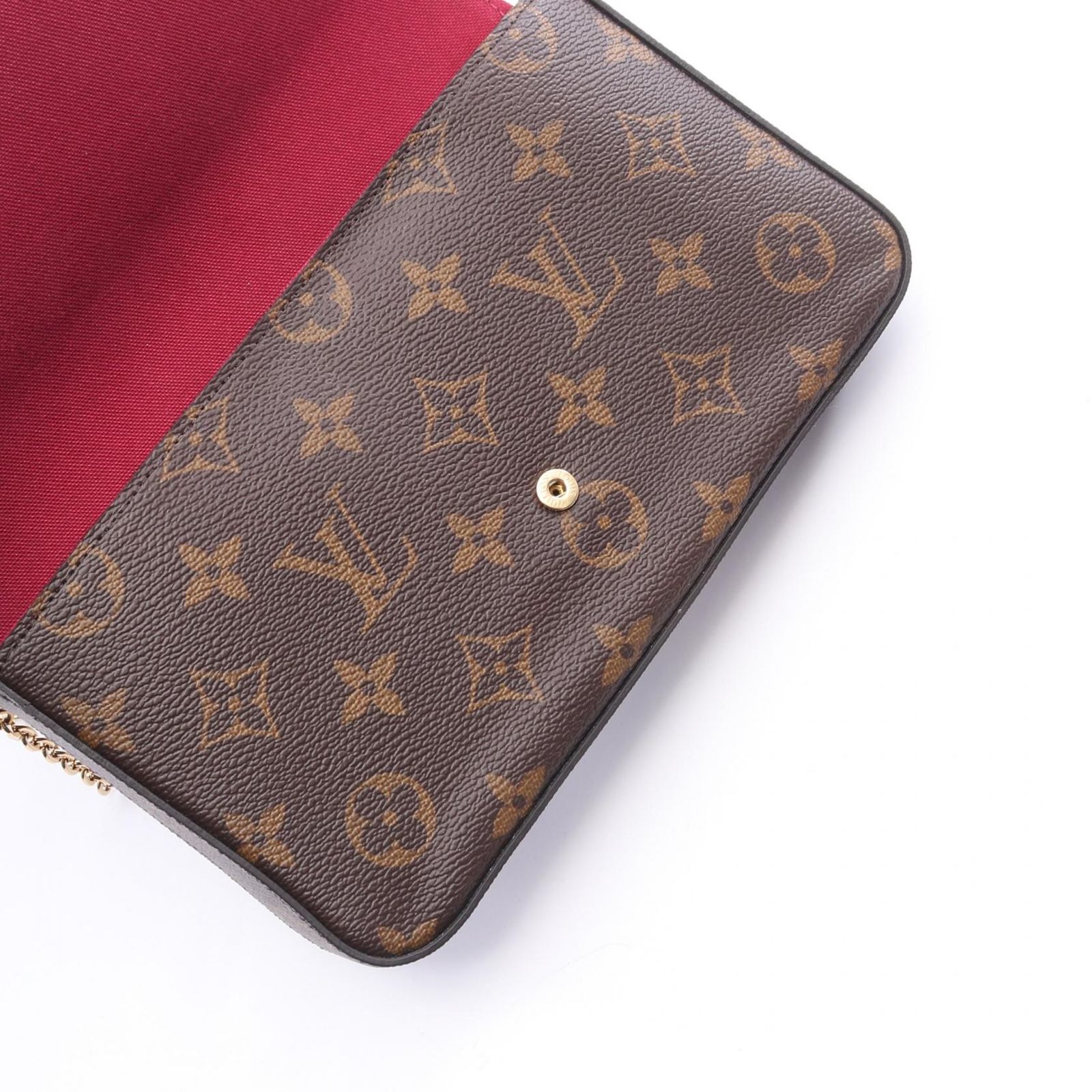 ルイ・ヴィトン LOUIS VUITTON ショルダーバッグ ポシェット フェリシー モノグラム フューシャ M61276 PVCコーティングキャンバス レザー ポシェット・フェリシー ルイ・ヴィトン LOUIS VUITTON ショルダーバッグ ポシェット フェリシー モノグラム フューシャ M61276 PVCコーティングキャンバス レザー ポシェット・フェリシー
