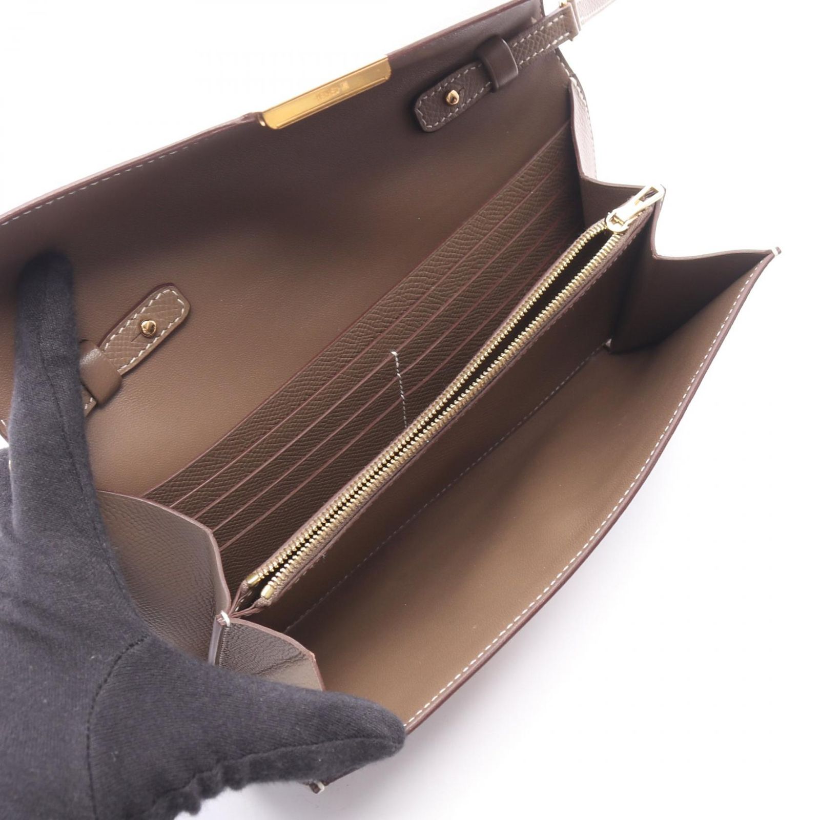 エルメス HERMES ショルダーバッグ コンスタンス ロング トゥーゴー エトゥープ エトゥープ その他 コンスタンス トゥーゴー エトゥープ レディース Used A