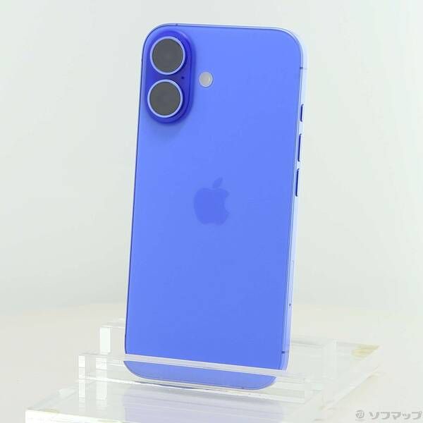 ソフマップ 〔中古品〕 iPhone16 128GB ウルトラマリン MYDU3J／A SIMフリー【198】