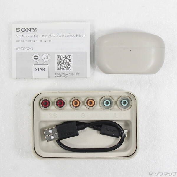 ソフマップ 〔中古品〕 WF-1000XM5 プラチナシルバー【198】