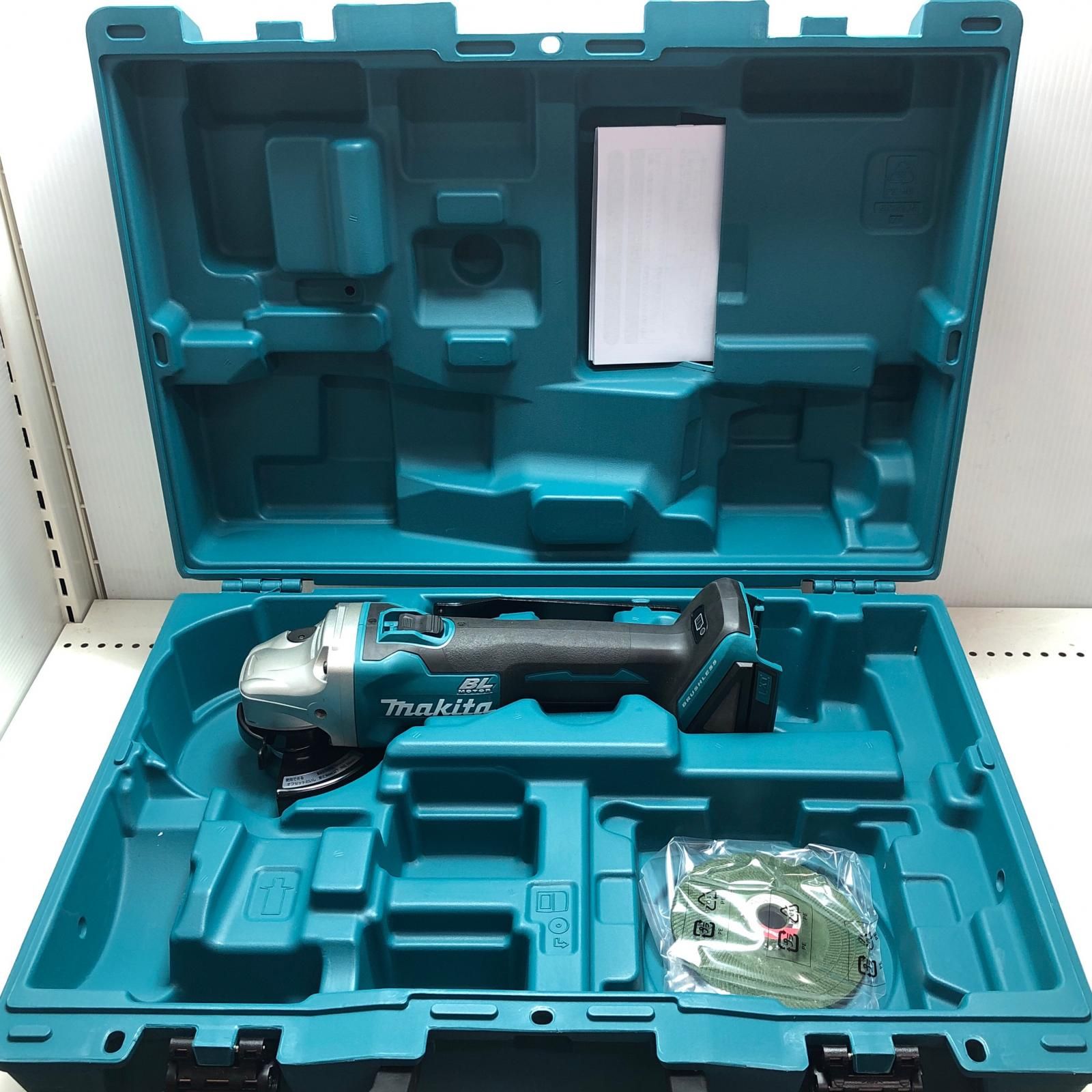 MAKITA マキタ 100mm 充電式ディスクグラインダ GA404D ブルー 