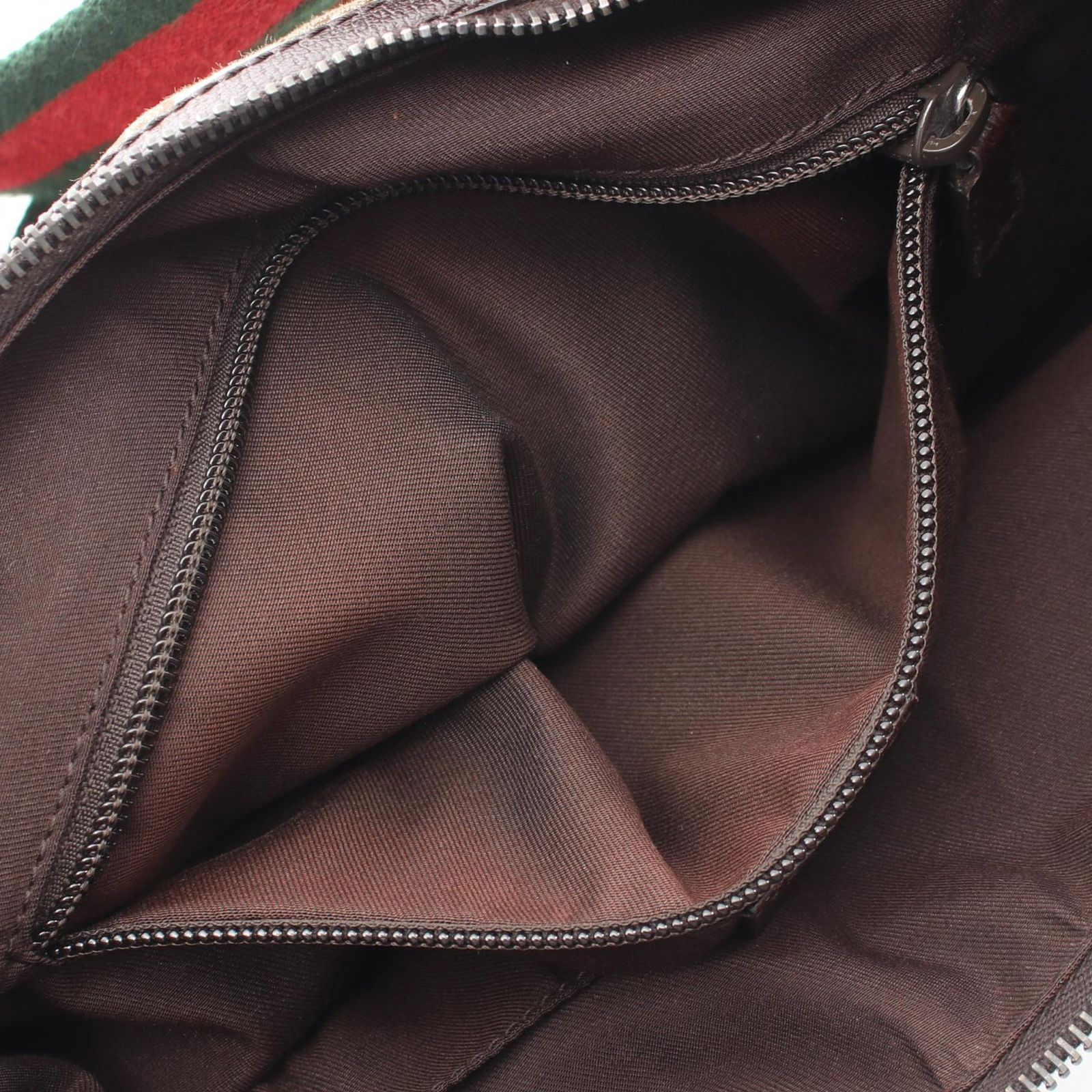 グッチ GUCCI ショルダーバッグ GGキャンバス 181092 ベージュ/ブラウン キャンバス レザー シェリーライン ショルダー レディース Used B