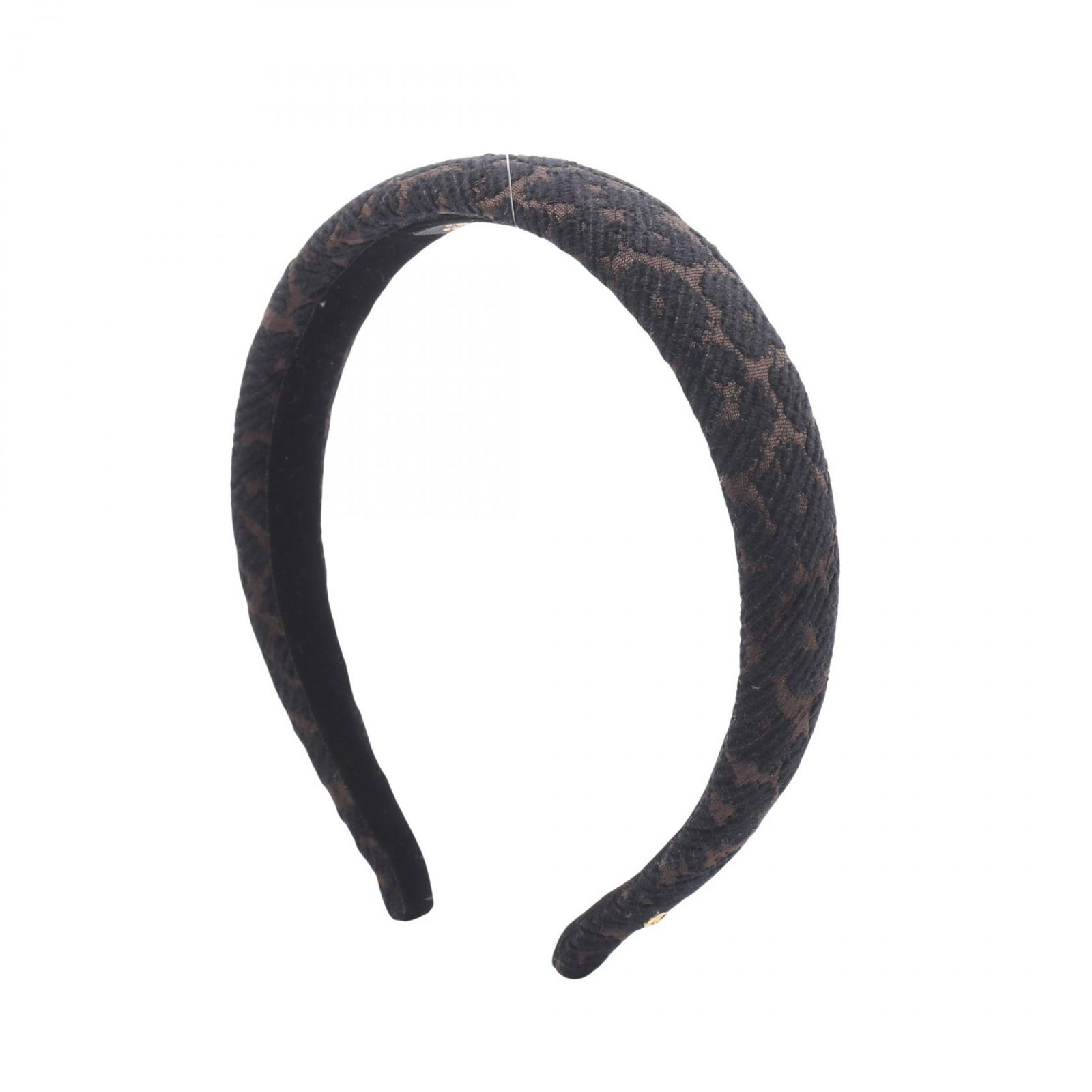アレクサンドルドゥパリ ALEXANDRE DE PARIS カチューシャ ブラック その他 ヘアアクセサリー ブラック ダークブラウン レディース Used A