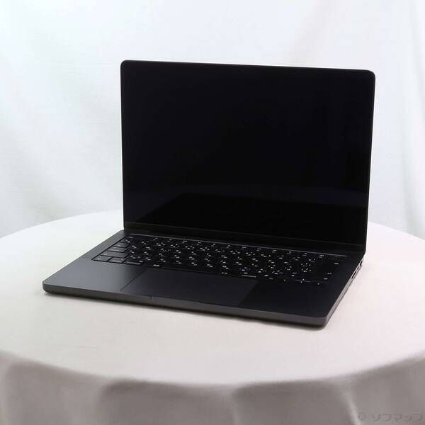 ソフマップ 〔中古品〕 MacBook Pro 14.2-inch Late-2023 MRX33J／A Apple M3 Pro 11コアCPU_14コアGPU 18GB SSD512GB スペースブラック 〔26.3 Tahoe〕【198】