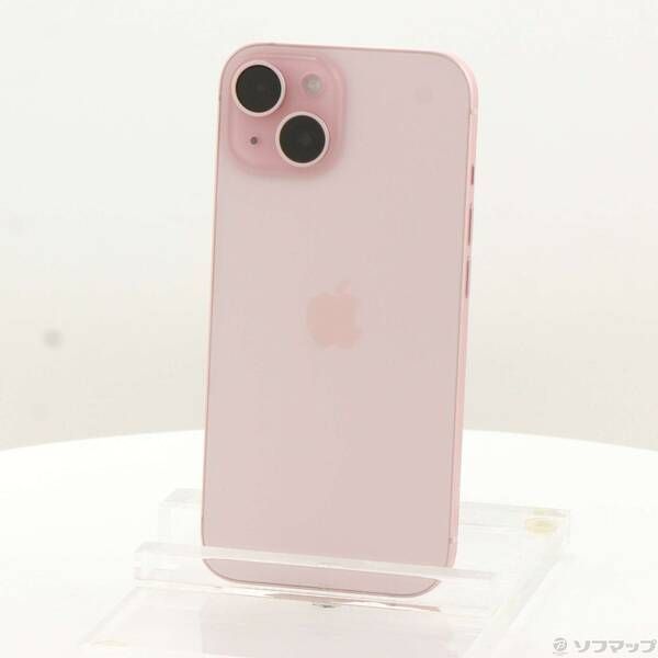 ソフマップ 〔中古品〕 iPhone15 128GB ピンク MTMJ3J／A SIMフリー【198】