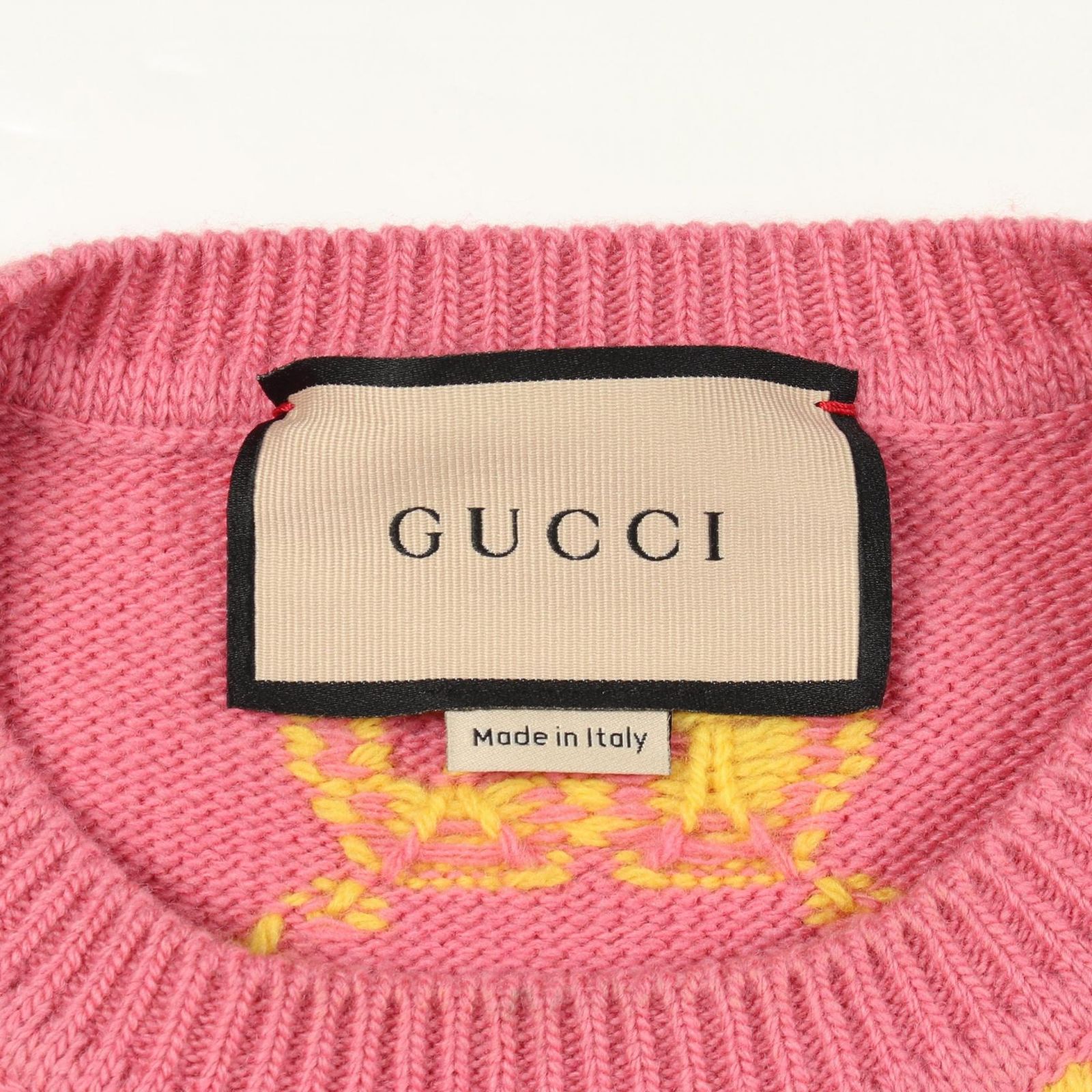 グッチ GUCCI ワンピース GGジャガード ウール ニットワンピース