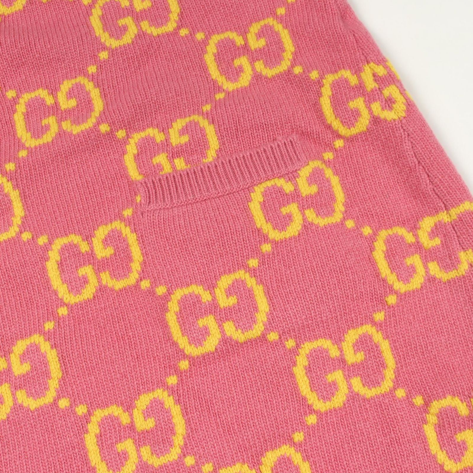 グッチ GUCCI ワンピース GGジャガード ウール ニットワンピース 