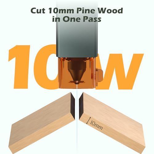 Genmitsu レーザー彫刻機 Kortek 10W ±0.01mm 高精度 200x150mm ポータブルCNCレーザーカッター DIY木材、不透明アクリル、皮革、ガラス、セラミック、金属、繊維用, レーザークラス2kk 40ac4304 Genmitsu レーザー彫刻機 Kortek 10W ±0.01mm 高精度 200x150mm ポータブルCNCレーザーカッター DIY木材、不透明アクリル、皮革、ガラス、セラミック、金属、繊維用, レーザークラス2kk 40ac4304