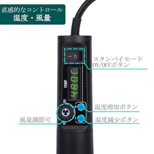YIHUA 8858-I ヒートガン ホットエアリワークステーション 温度調節可能 100℃~480℃ アジャストモードkk d7ae13f3 YIHUA 8858-I ヒートガン ホットエアリワークステーション 温度調節可能 100℃~480℃ アジャストモードkk d7ae13f3