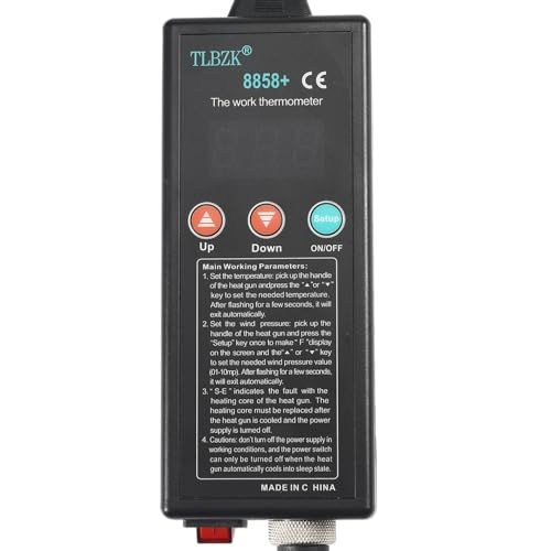 TLBZKホットエアはんだステーションSMD溶接リワークデジタルディスプレイヒートガンkk 96a4077c