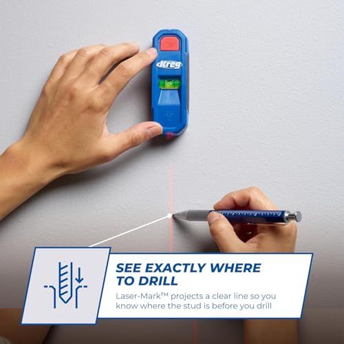 Kregレーザー付下地探し（レーザー付スタッドファインダー）磁気下地探しkk 726ecf92