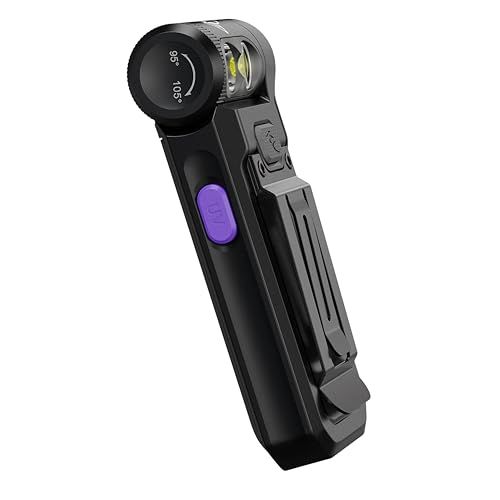 Fenix SW05R-UV クリップオンライト 回転式ヘッド UVライト付き 150ルーメン USB-C充電式 内蔵バッテリー (スプルースグリーン)kk 204b81bc