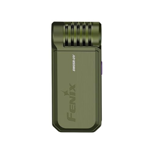 Fenix SW05R-UV クリップオンライト 回転式ヘッド UVライト付き 150ルーメン USB-C充電式 内蔵バッテリー (スプルースグリーン)kk 204b81bc