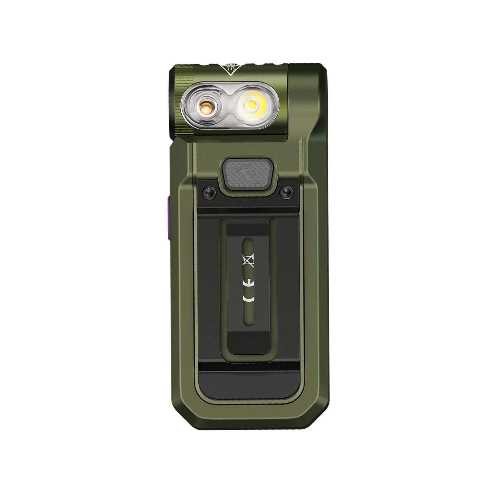 Fenix SW05R-UV クリップオンライト 回転式ヘッド UVライト付き 150ルーメン USB-C充電式 内蔵バッテリー (スプルースグリーン)kk 204b81bc