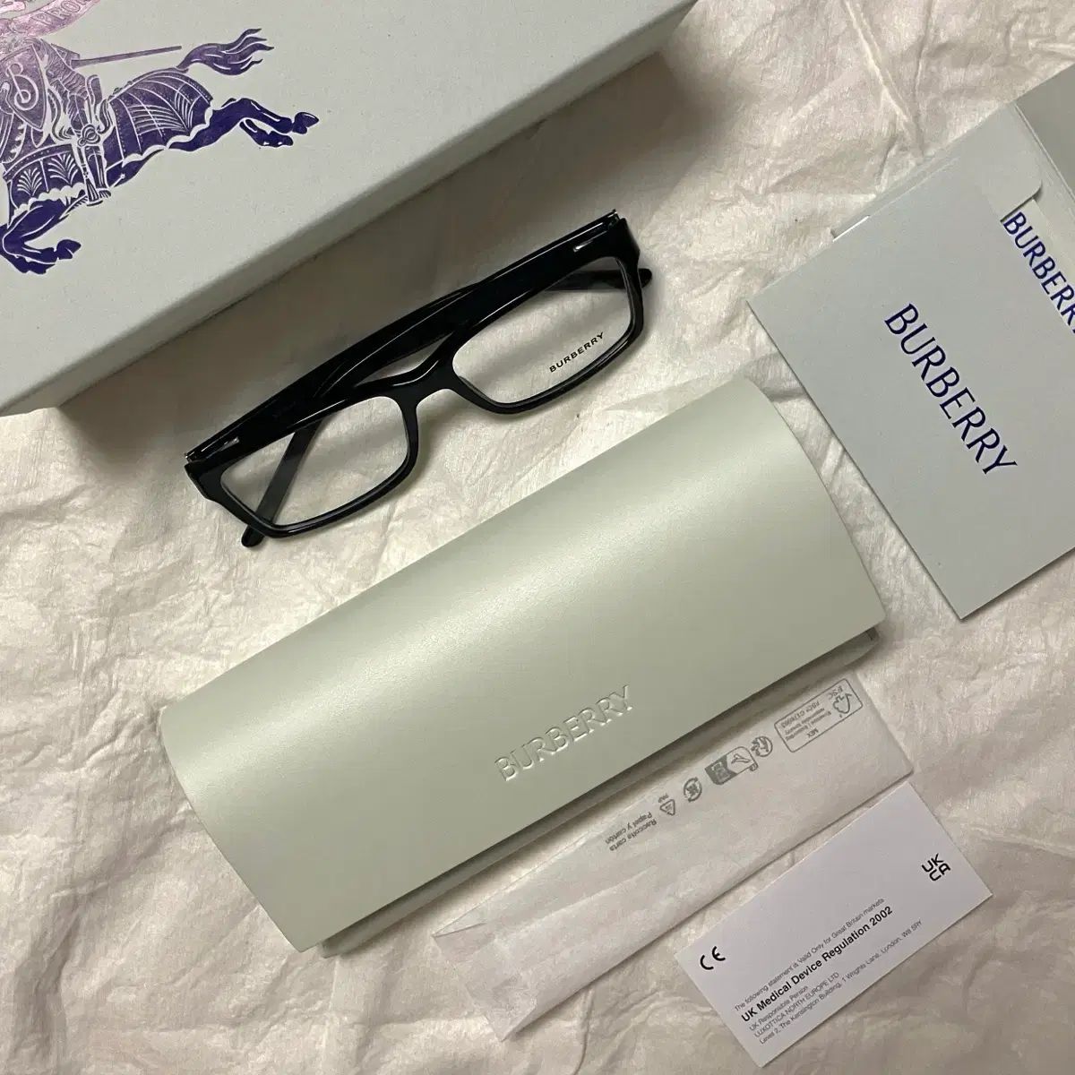 (OS) BURBERRY バーバリー スタシ メガネ 新品
