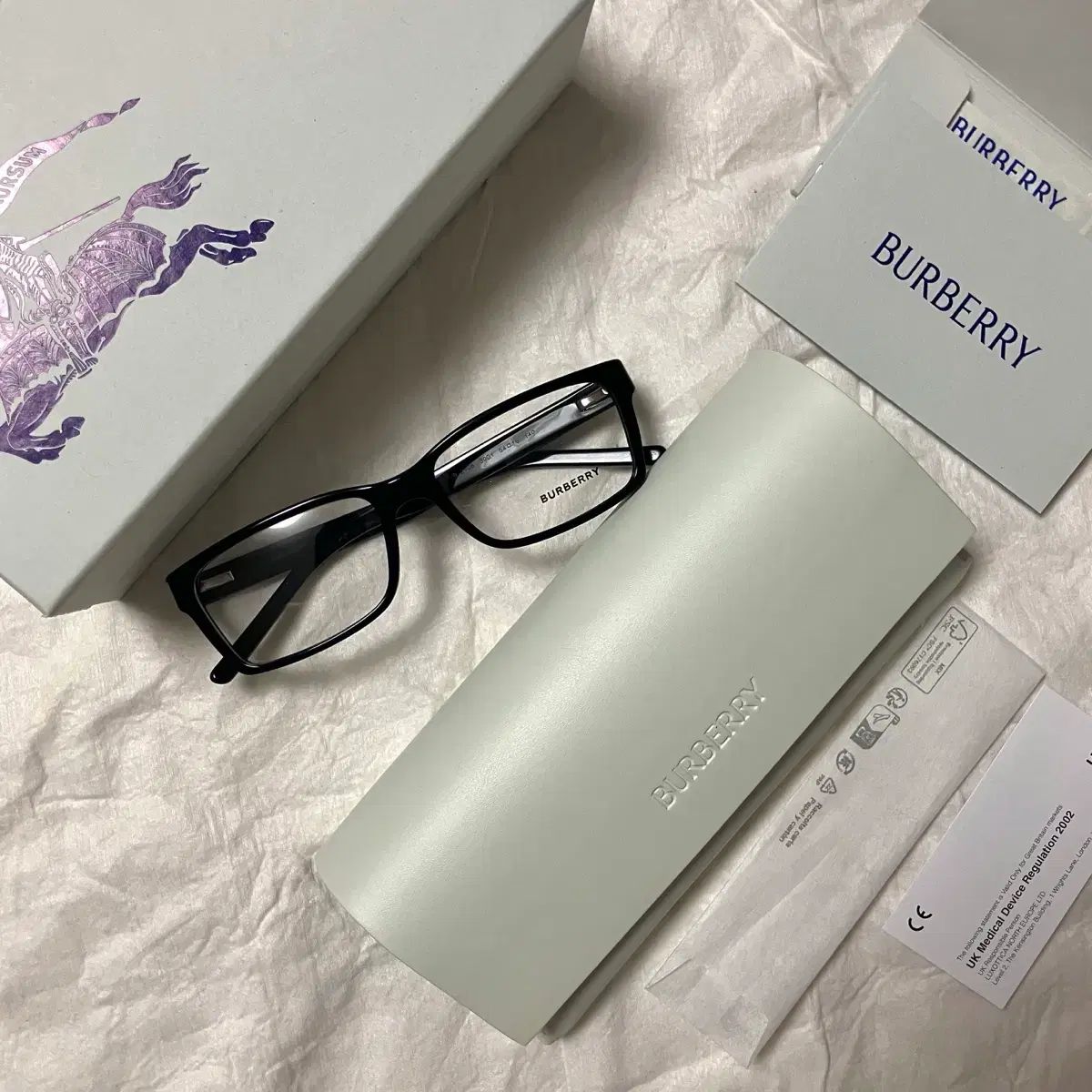 (OS) BURBERRY バーバリー スタシ メガネ 新品