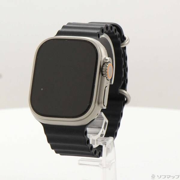 ソフマップ 〔中古品〕 Apple Watch Ultra GPS + Cellular 49mm チタニウムケース ミッドナイトオーシャンバンド【295】 38,889円