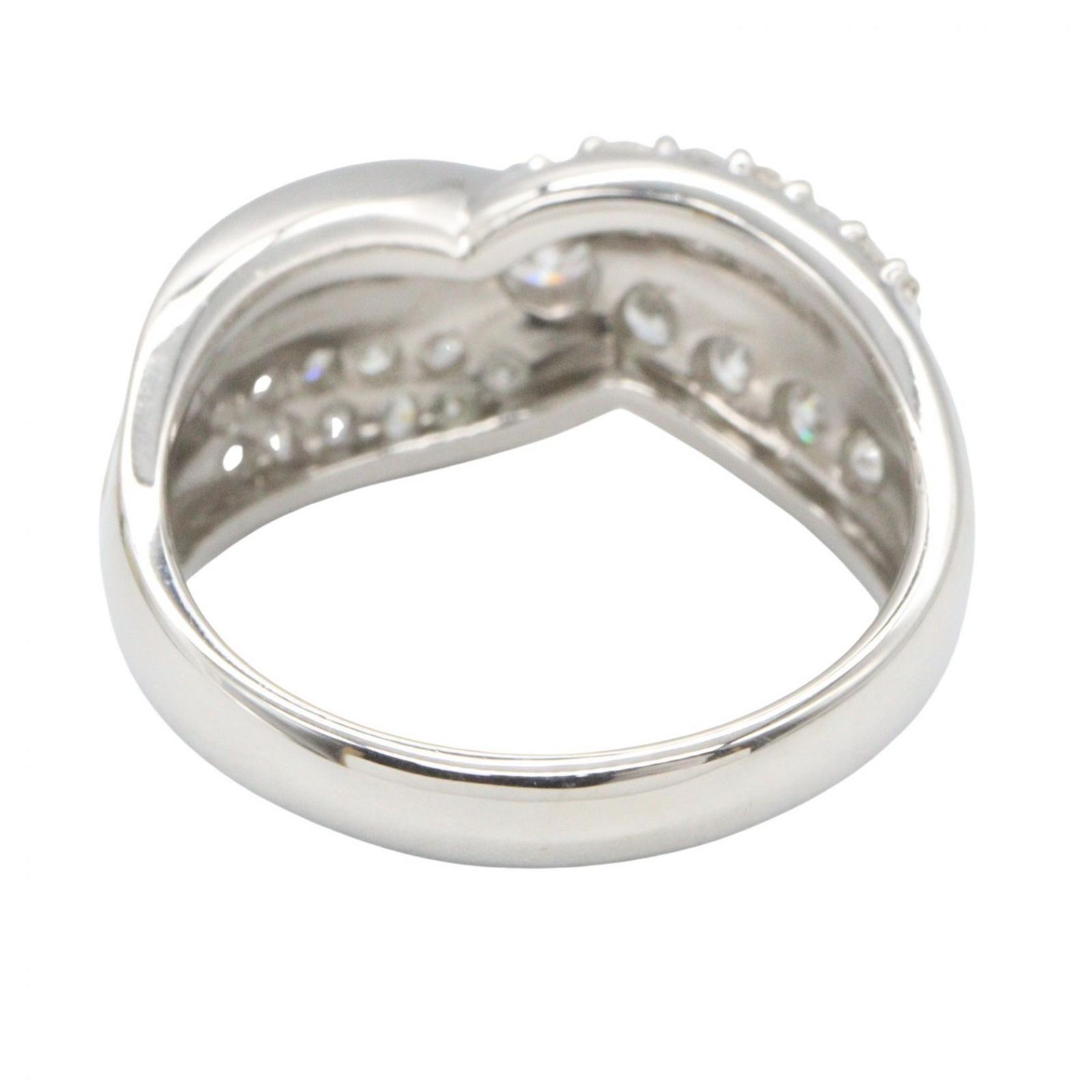 ジュエリー JEWELRY リング・指輪 ダイヤリング ﾀﾞｲﾔ 8.0g #11.5 Pt900 