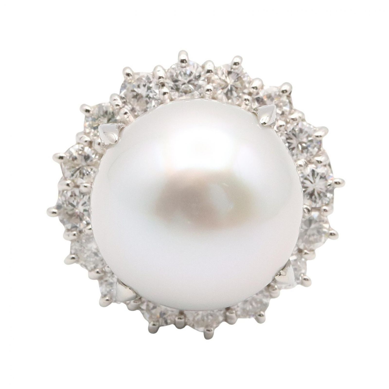 ジュエリー JEWELRY リング・指輪 パール ダイヤ リング ﾀﾞｲﾔ 13.6g 