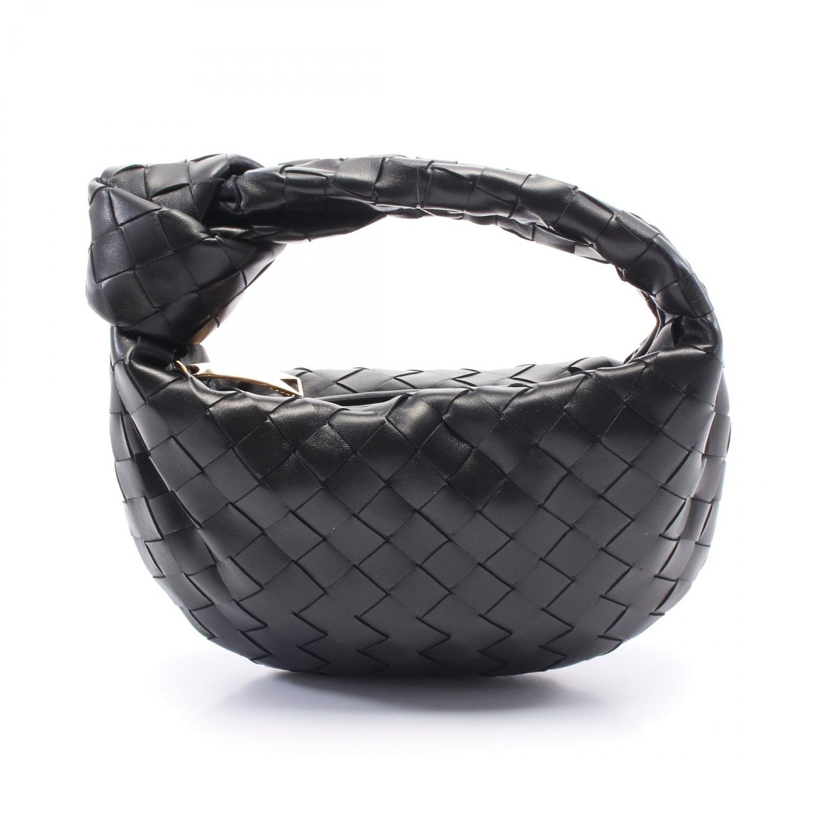 ボッテガヴェネタ BOTTEGA VENETA ハンドバッグ ミニ ジョディ 651876VCPP58425 ブラック レザー ショルダーバッグ レディース 新品