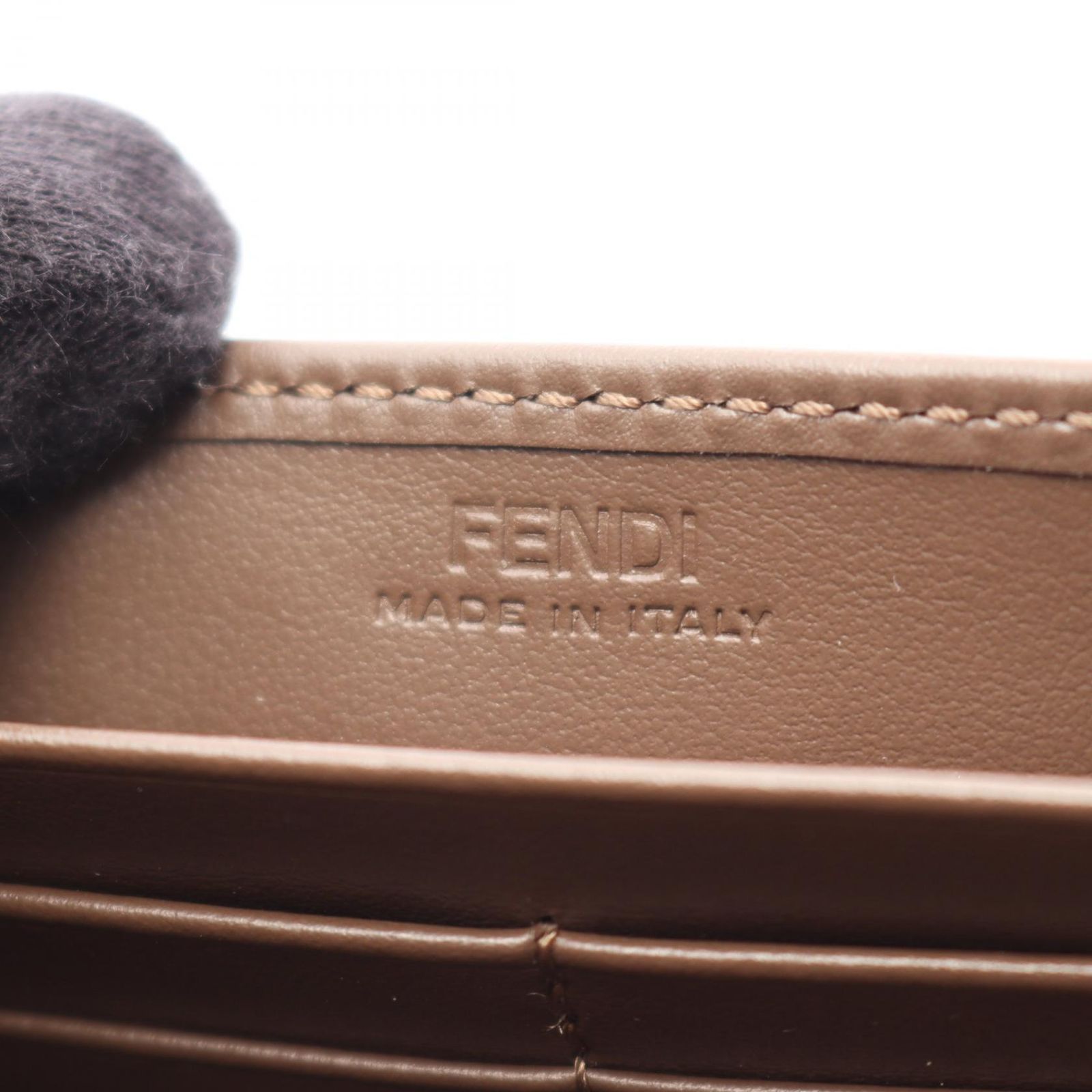 フェンディ FENDI ショルダーバッグ FFダイヤモンド 8M0365ADYMF13VK ブラウン レザー ショルダーバッグ レディース 新品