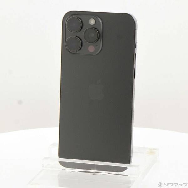 ソフマップ 〔中古品〕 iPhone15 Pro Max 1TB ブラックチタニウム MU6Y3J／A SIMフリー【198】