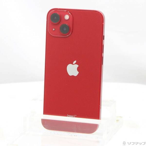ソフマップ 〔中古品〕 iPhone13 128GB プロダクトレッド MLNF3J／A SIMフリー【198】