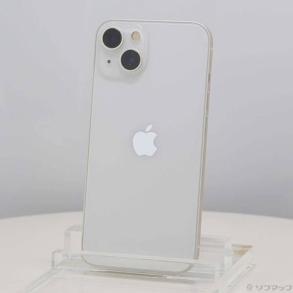 ソフマップ 〔中古品〕 iPhone13 128GB スターライト MLND3J／A SIMフリー【258】