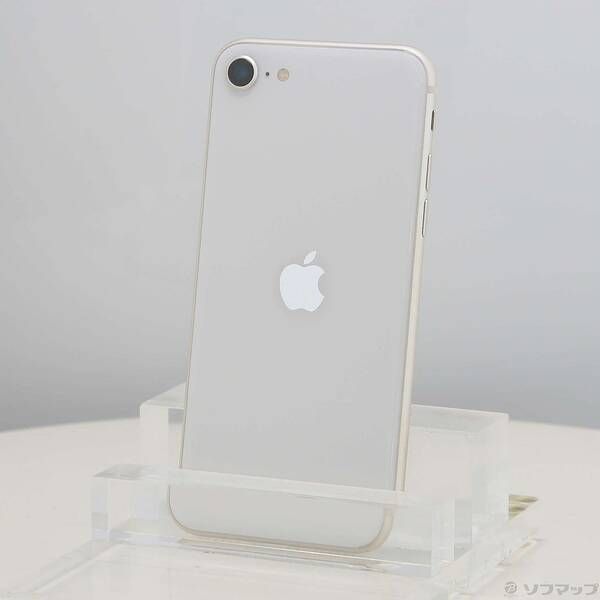 ソフマップ 〔中古品〕 iPhone SE 第3世代 64GB スターライト MMYD3J／A SIMフリー【305】