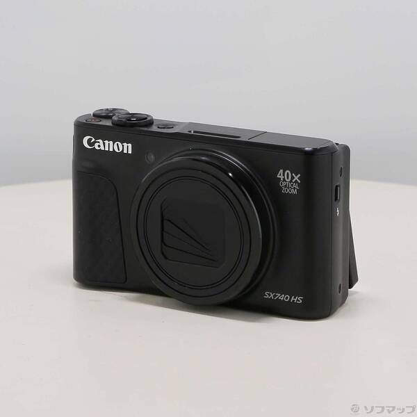 ソフマップ 〔中古品〕 PowerShot SX740 HS ブラック【258】