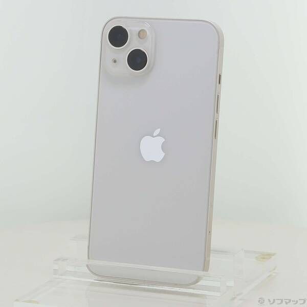 ソフマップ 〔中古品〕 iPhone13 128GB スターライト MLND3J／A SIMフリー【198】